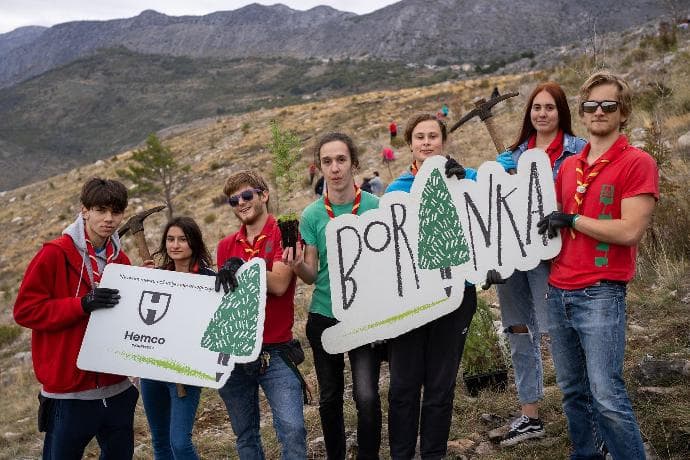 Hemco je Zeleni Pobornik kampanje Boranka